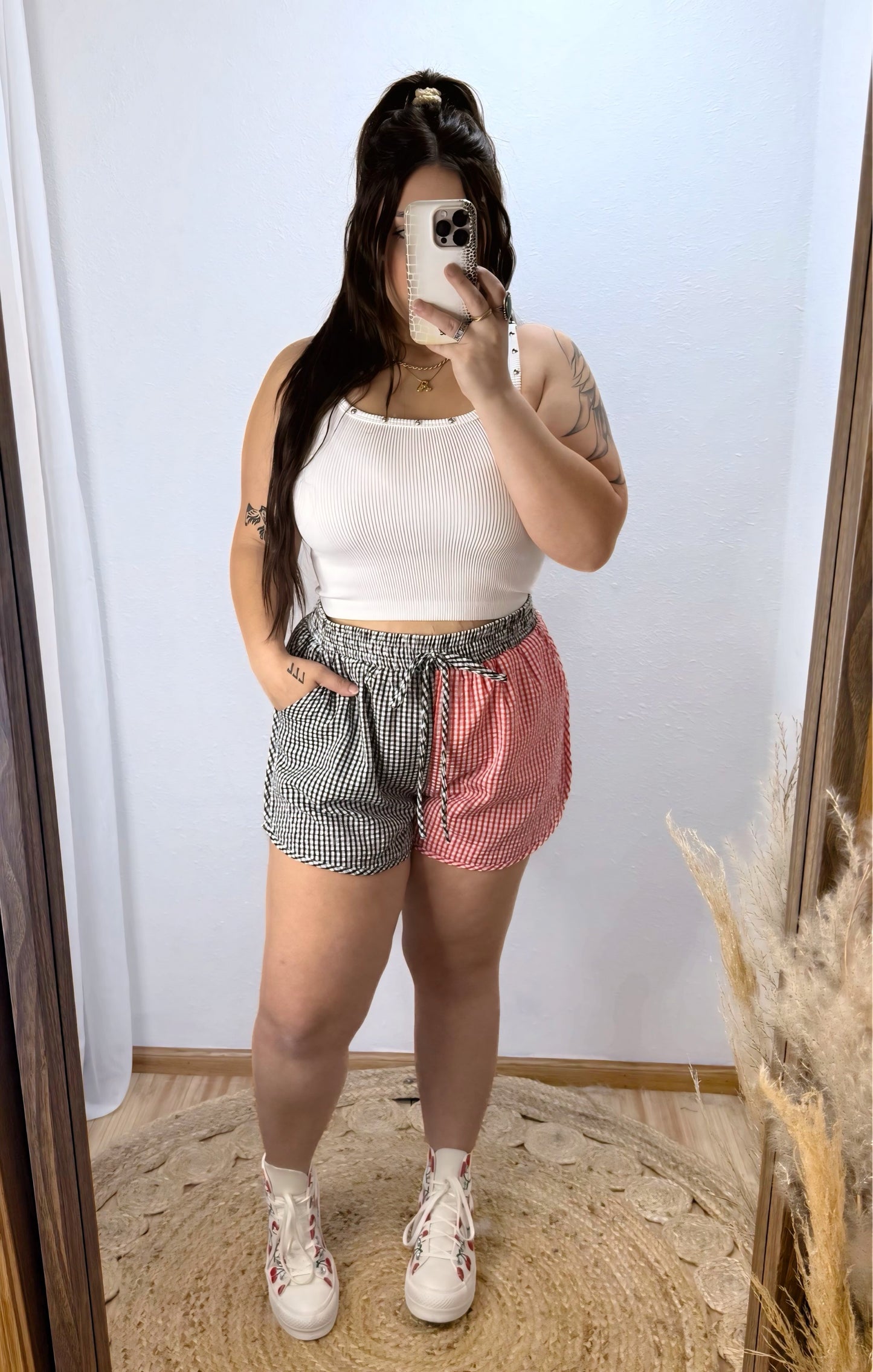 Picnic Date Gingham Shorts