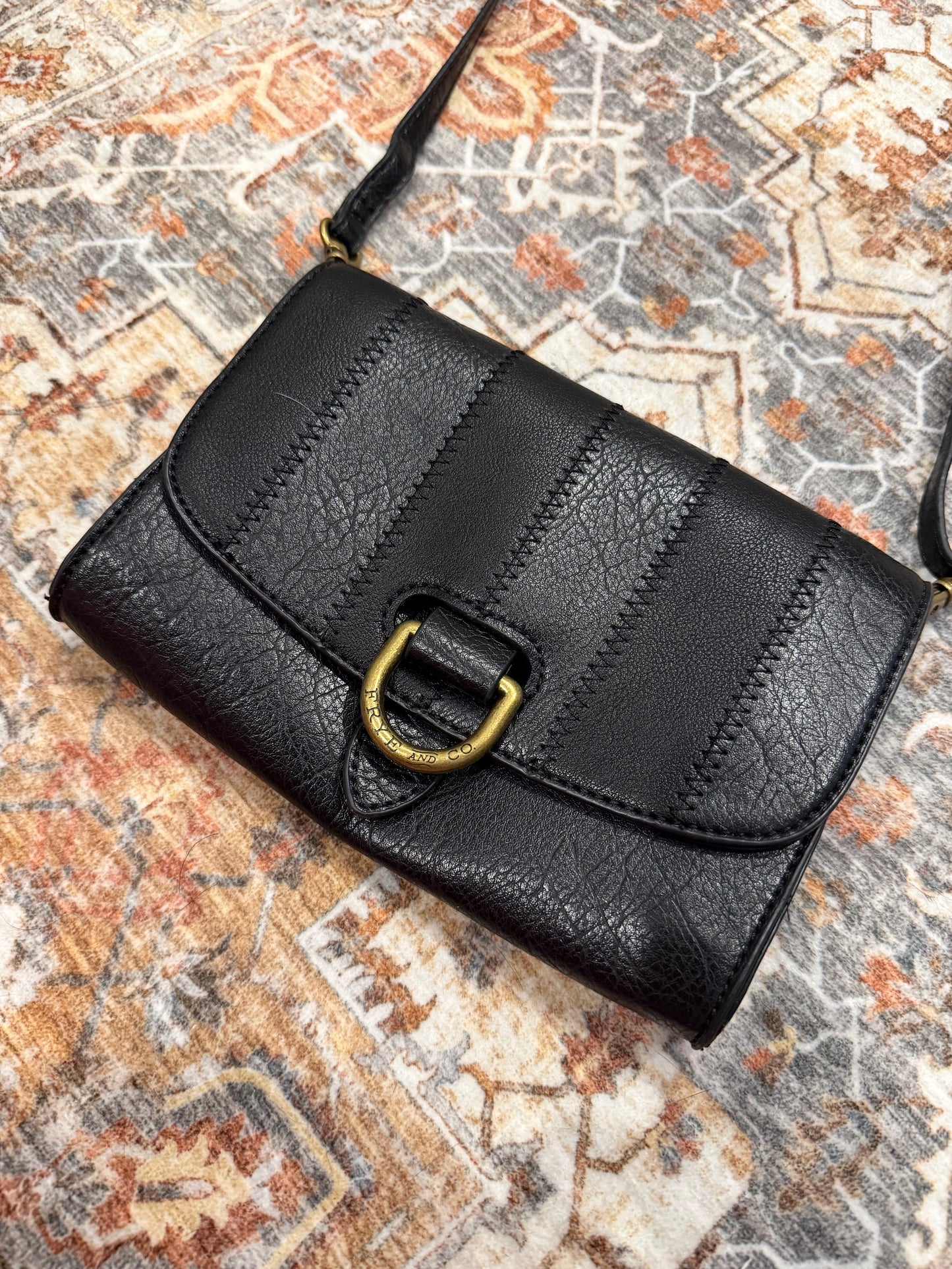 Frye & Co Leather Wristlet Crossbody