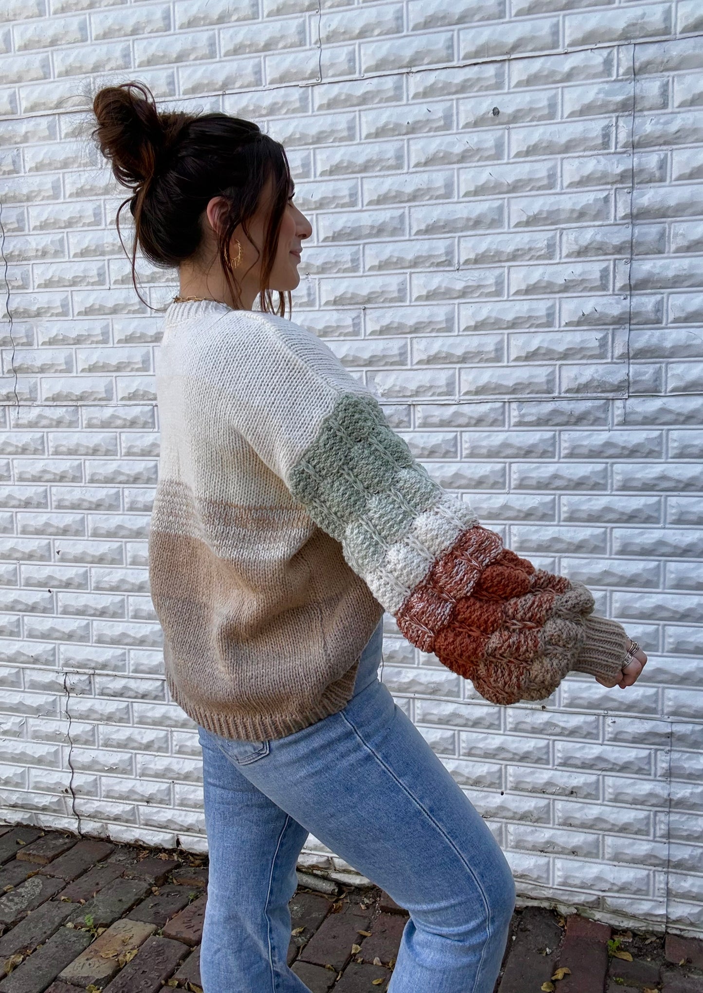 Coffee Shop Knit Sweater | S-3X