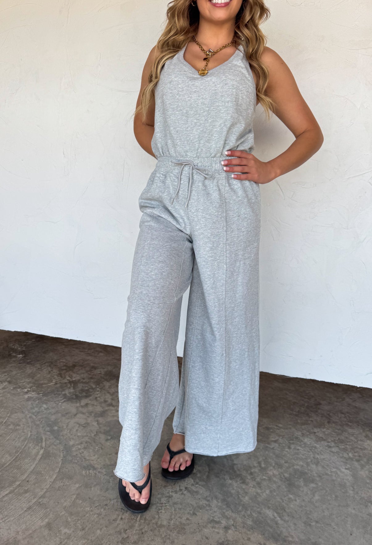 Jet Set Terry Romper