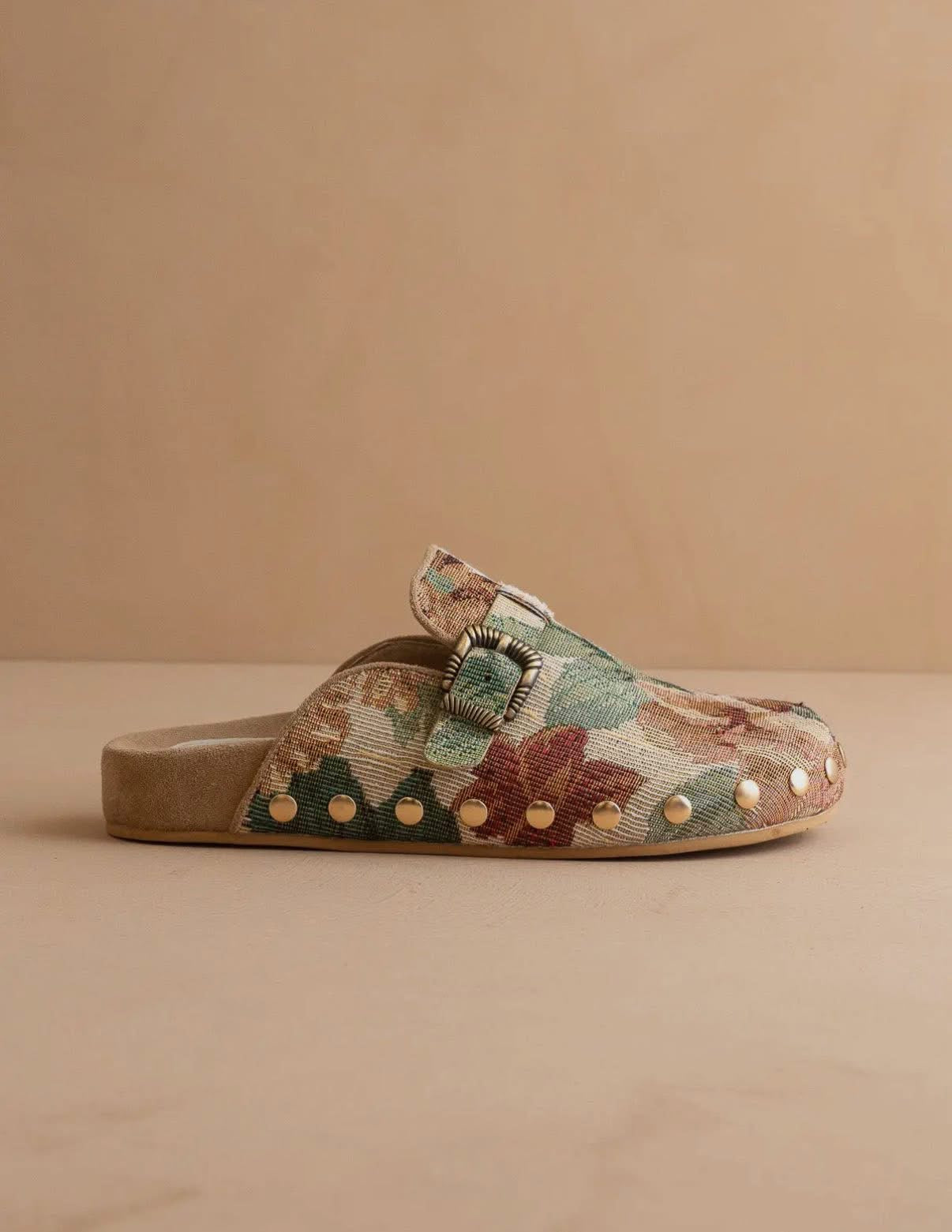 Toni Vintage Floral Clogs