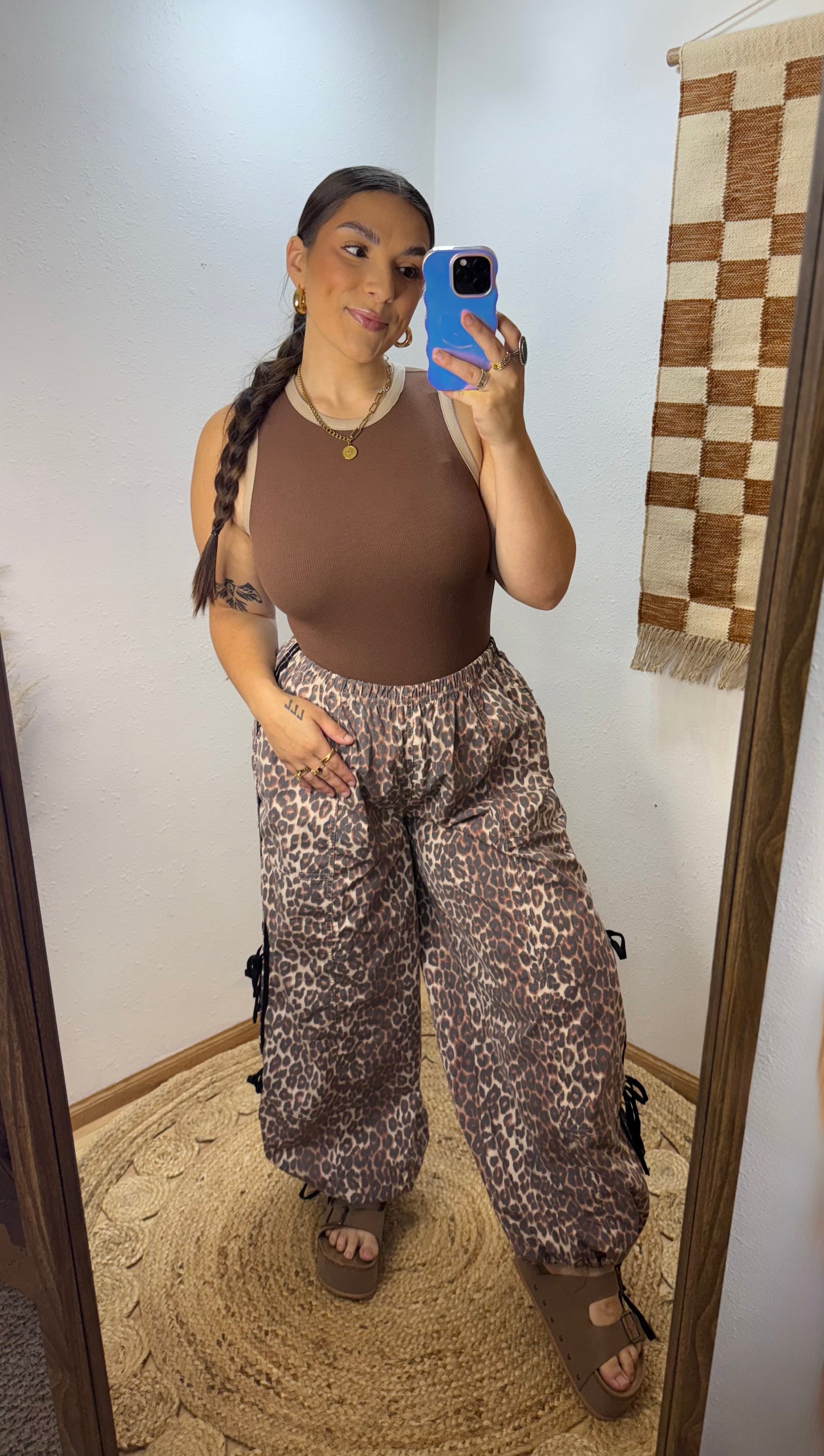 Essential Ribbed Bodysuit : Milk Chocolate
