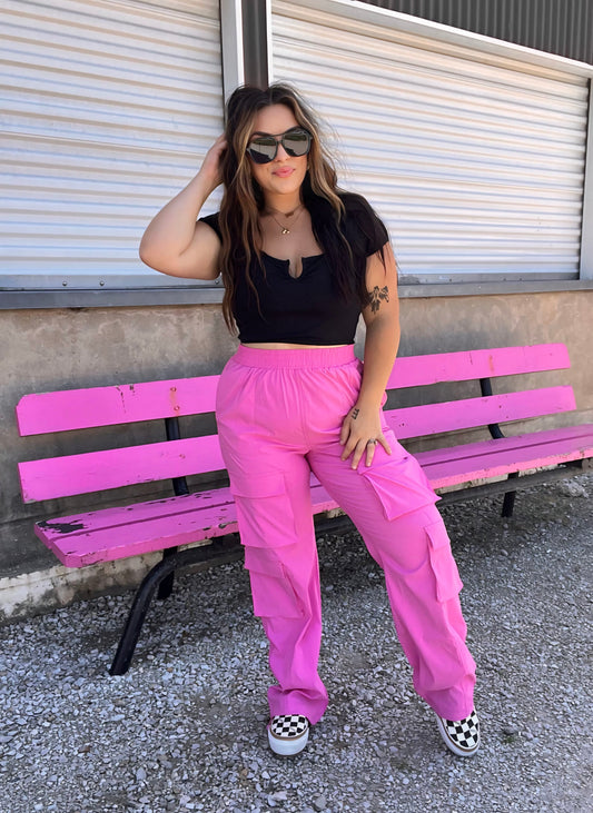 Barbie’s Pink Cargo Pants