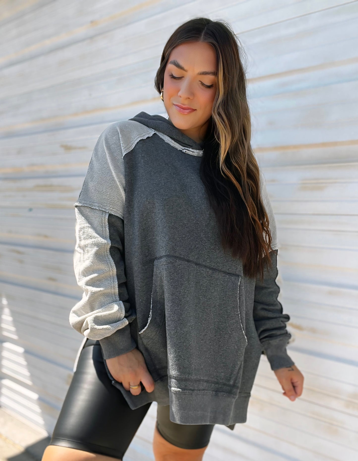 Unwind Colorblocked Hoodie