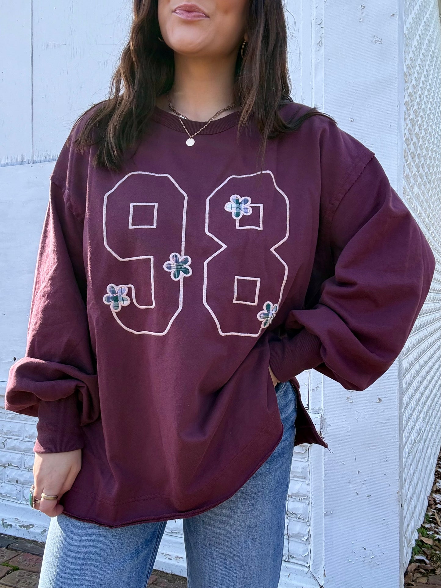 98 Jersey Plum Pullover