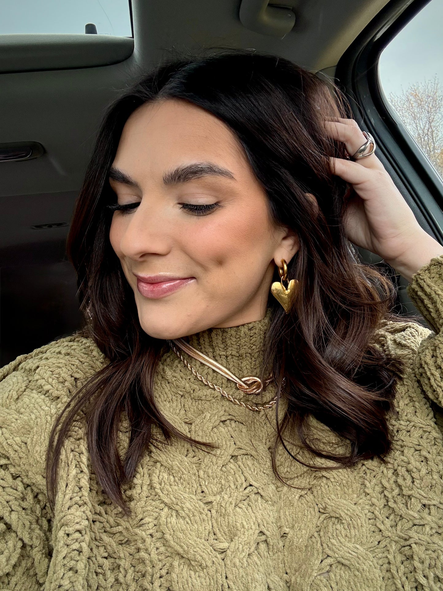 Vintage Vibes Moss Sweater