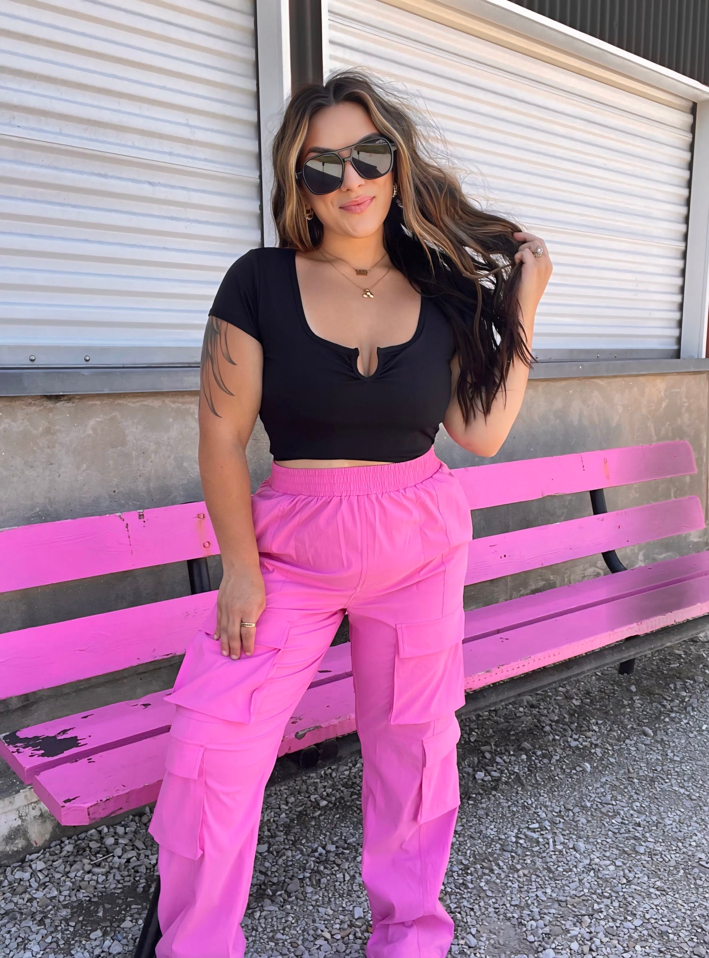 Barbie’s Pink Cargo Pants