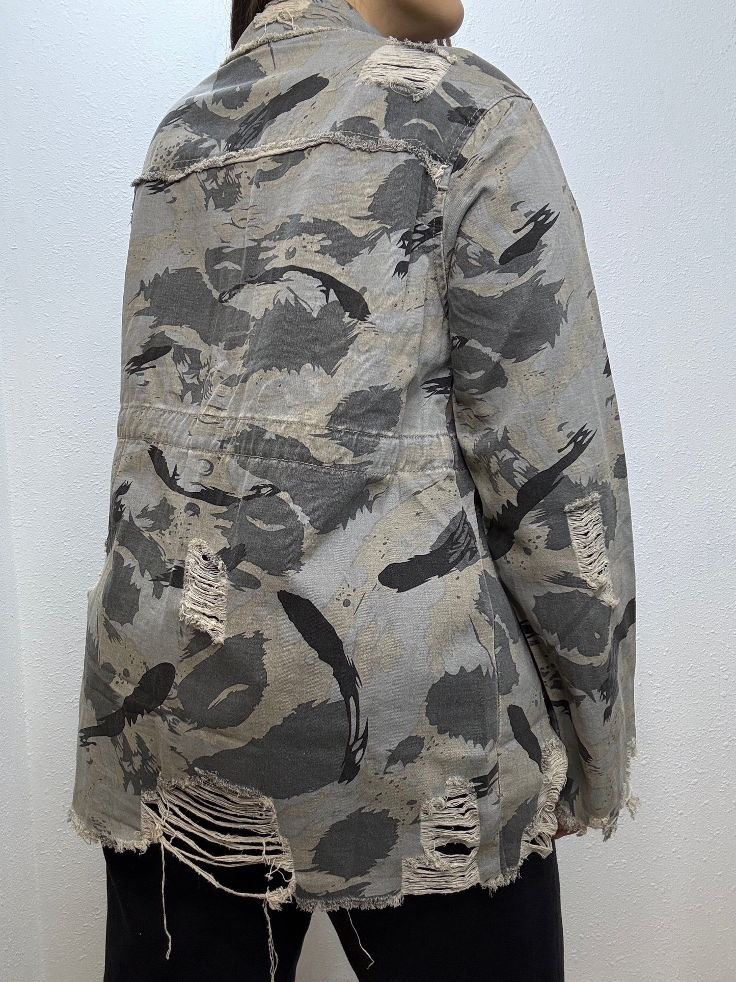 Painters Camo Distressed Jacket