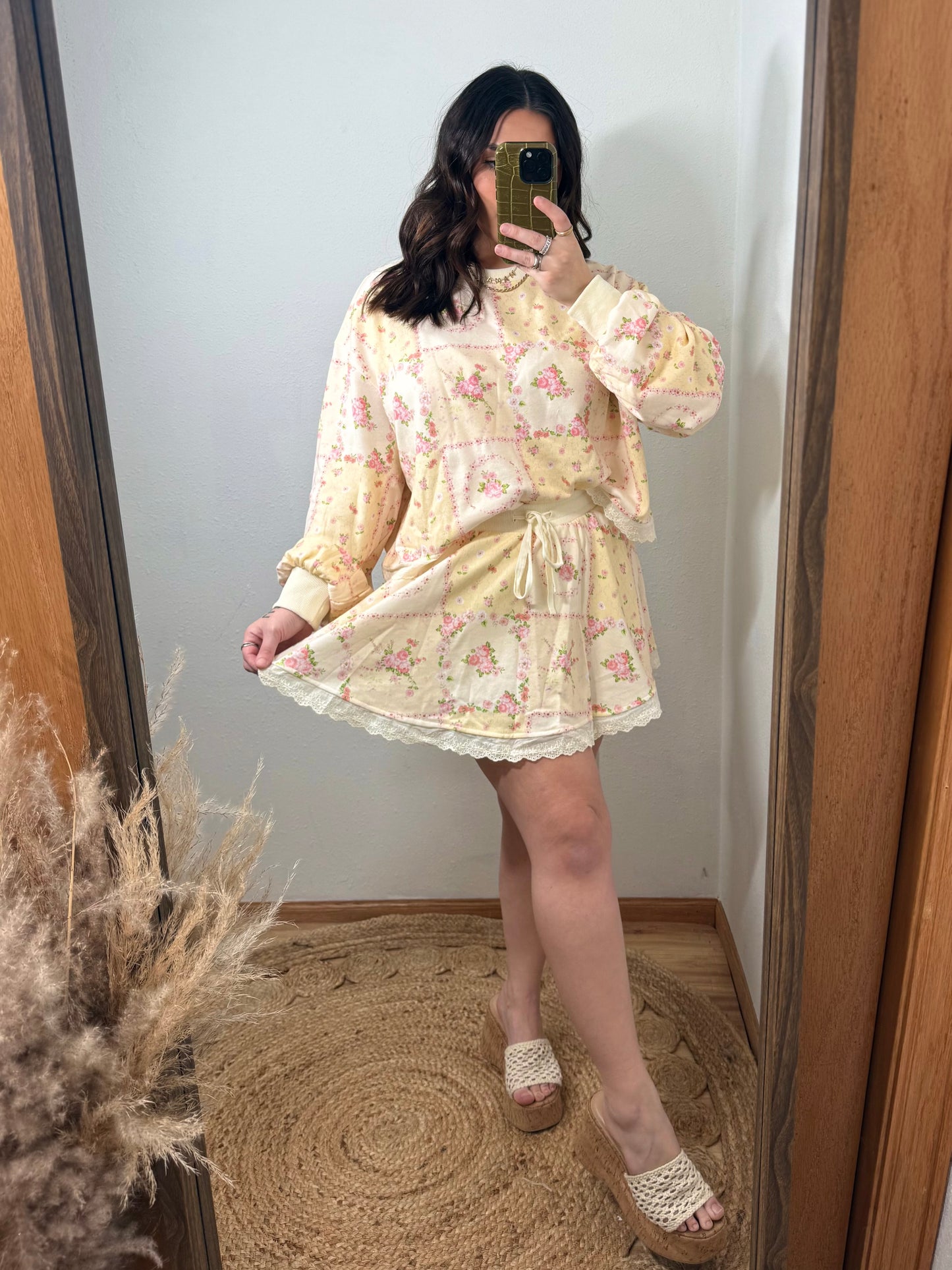 Buttercup Blossom Skort Set