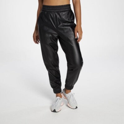CALIA brand Faux Leather Joggers - Small