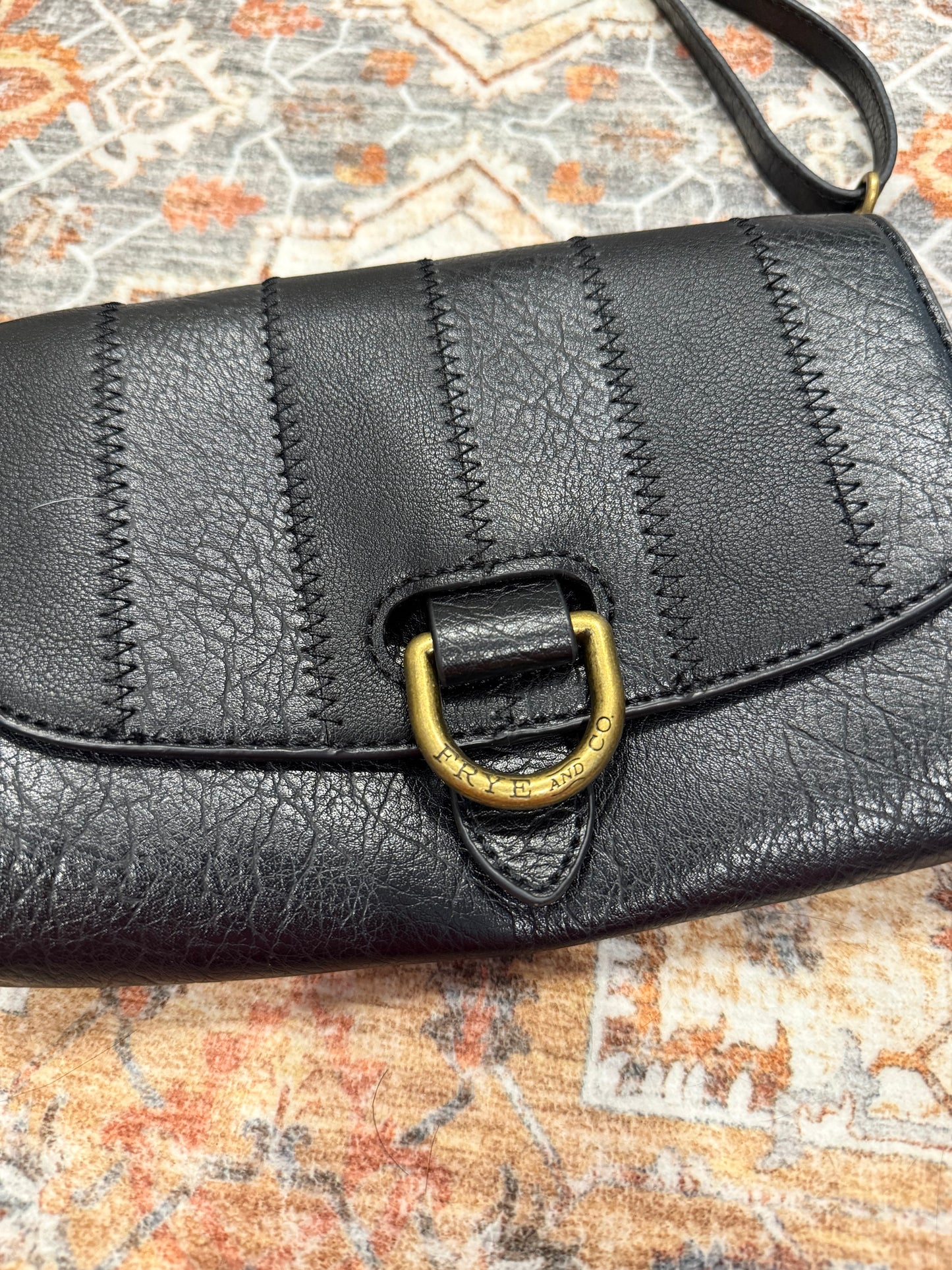 Frye & Co Leather Wristlet Crossbody