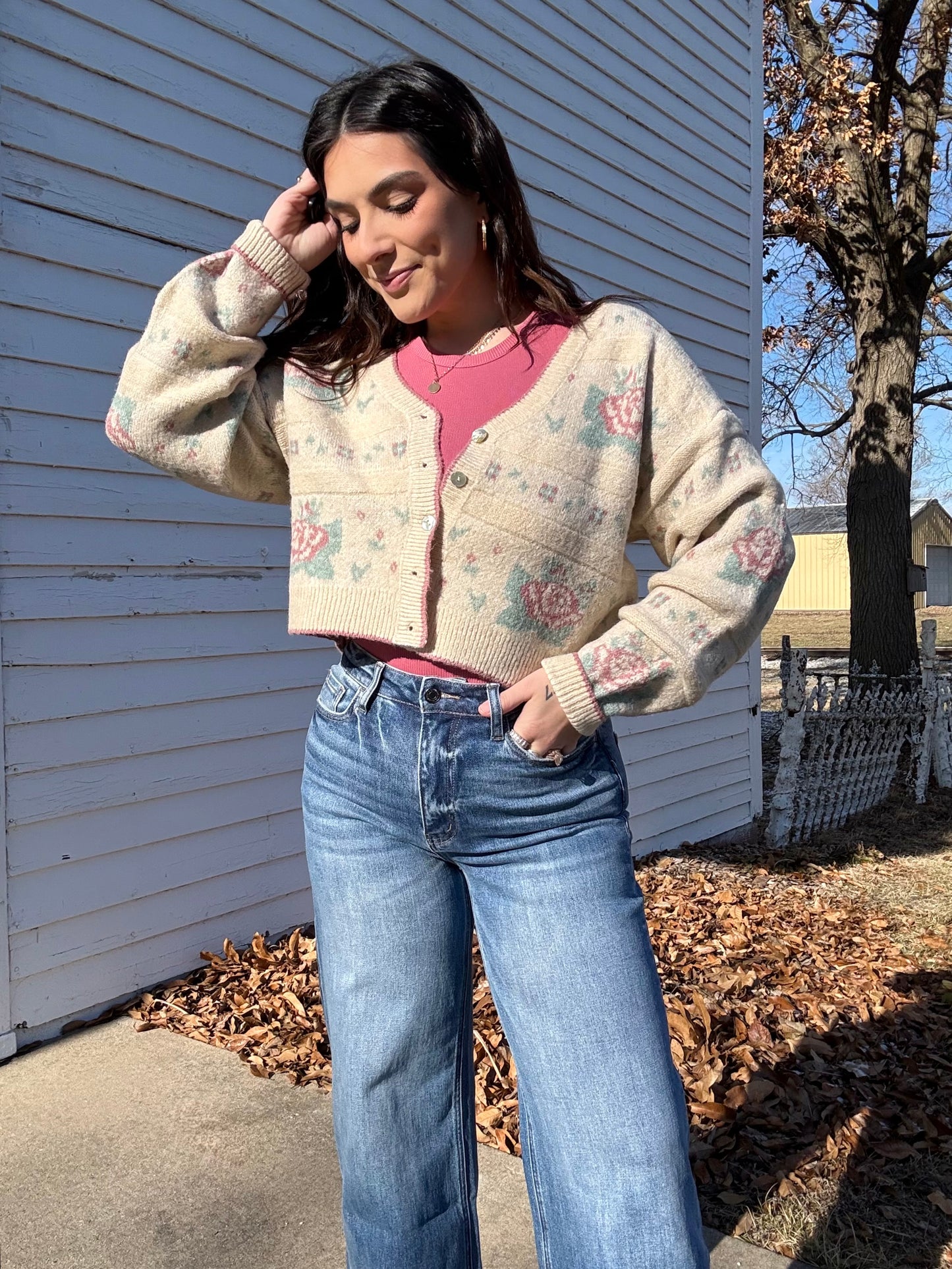 Hopeless Romantic Sweater Cardigan