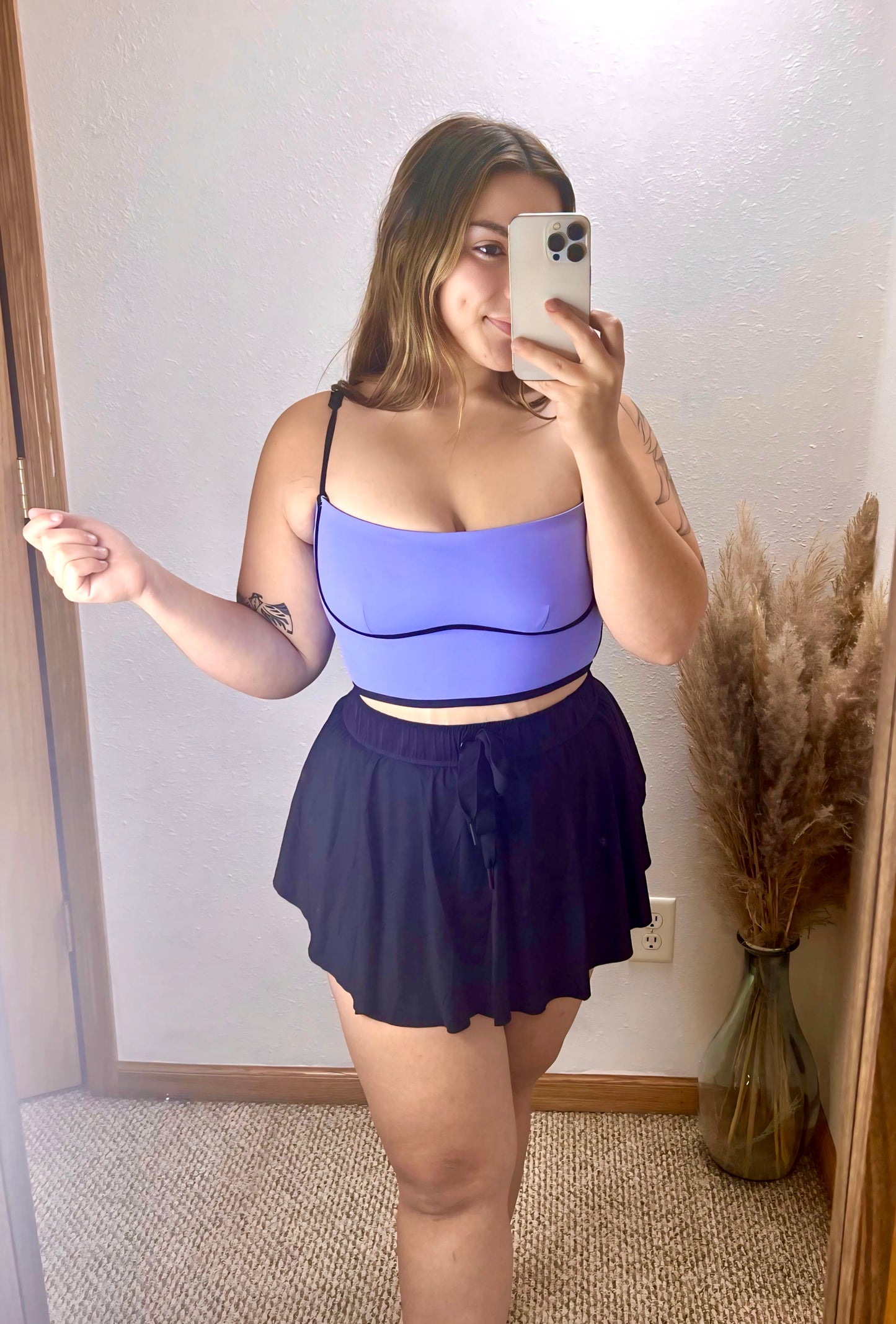 Periwinkle Sculpting Bra Tank