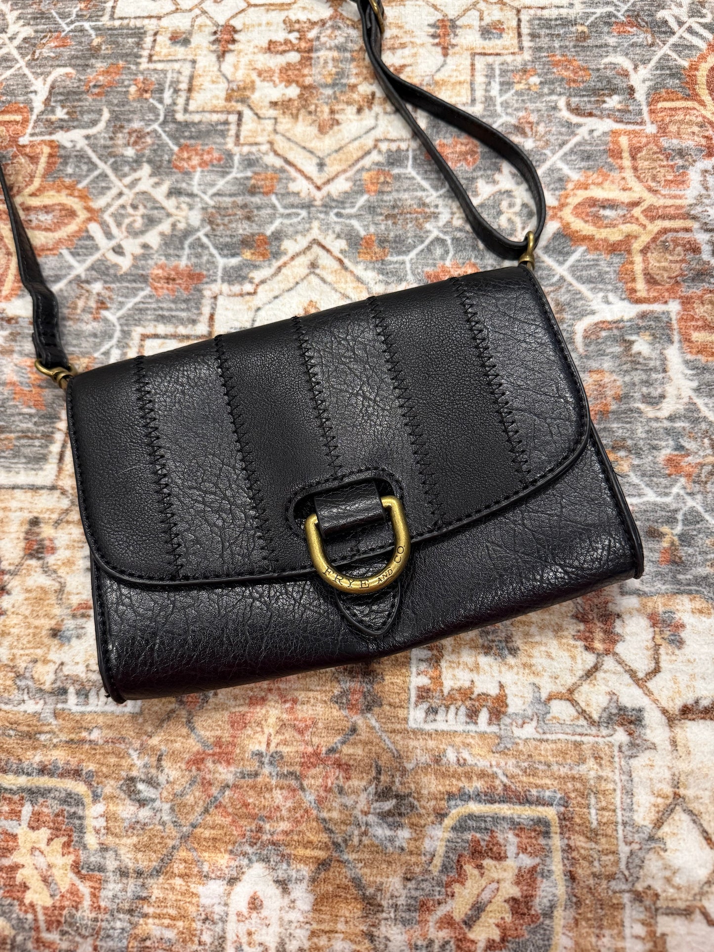 Frye & Co Leather Wristlet Crossbody