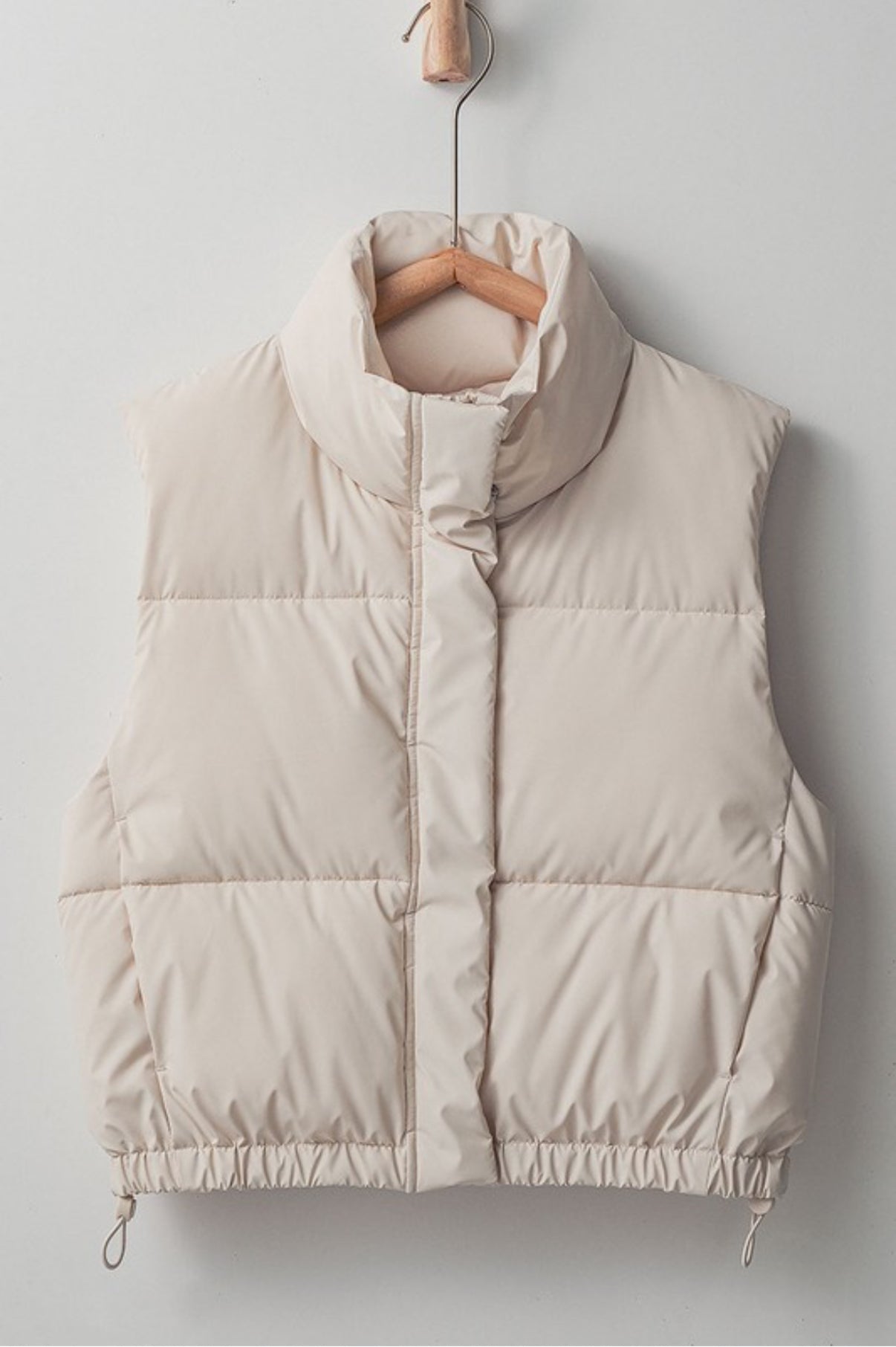 Cropped Puffer Vests