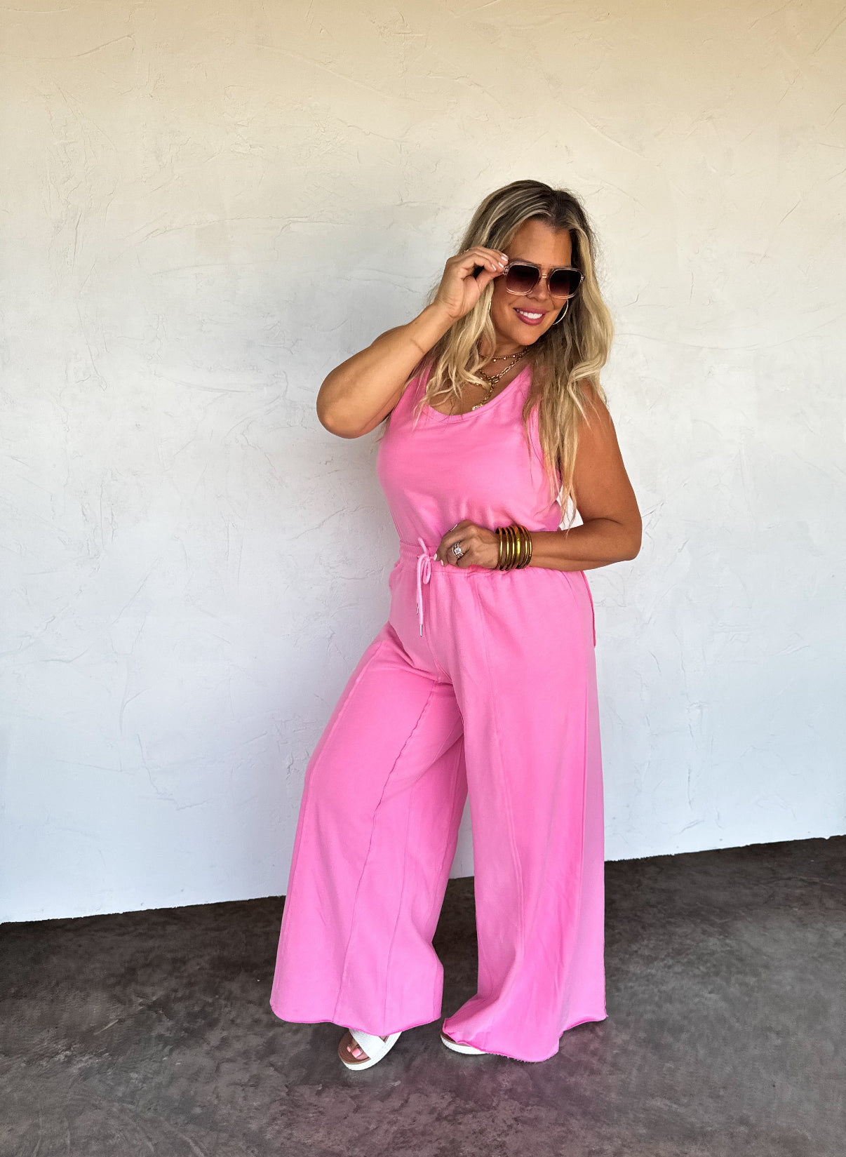Jet Set Terry Romper