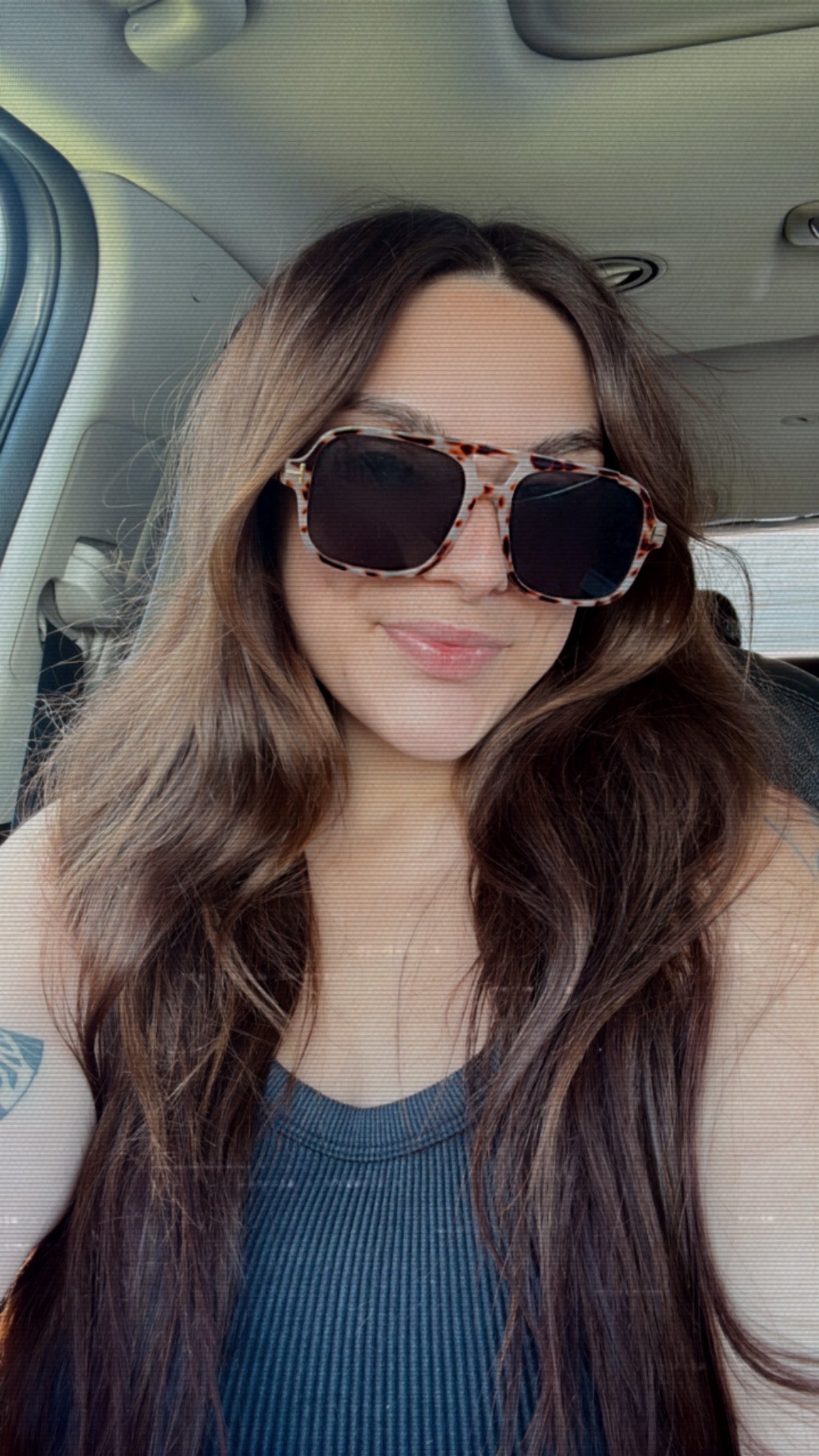 Retro Sunnies - Brown Gradient