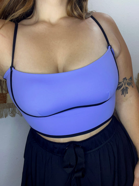 Periwinkle Sculpting Bra Tank