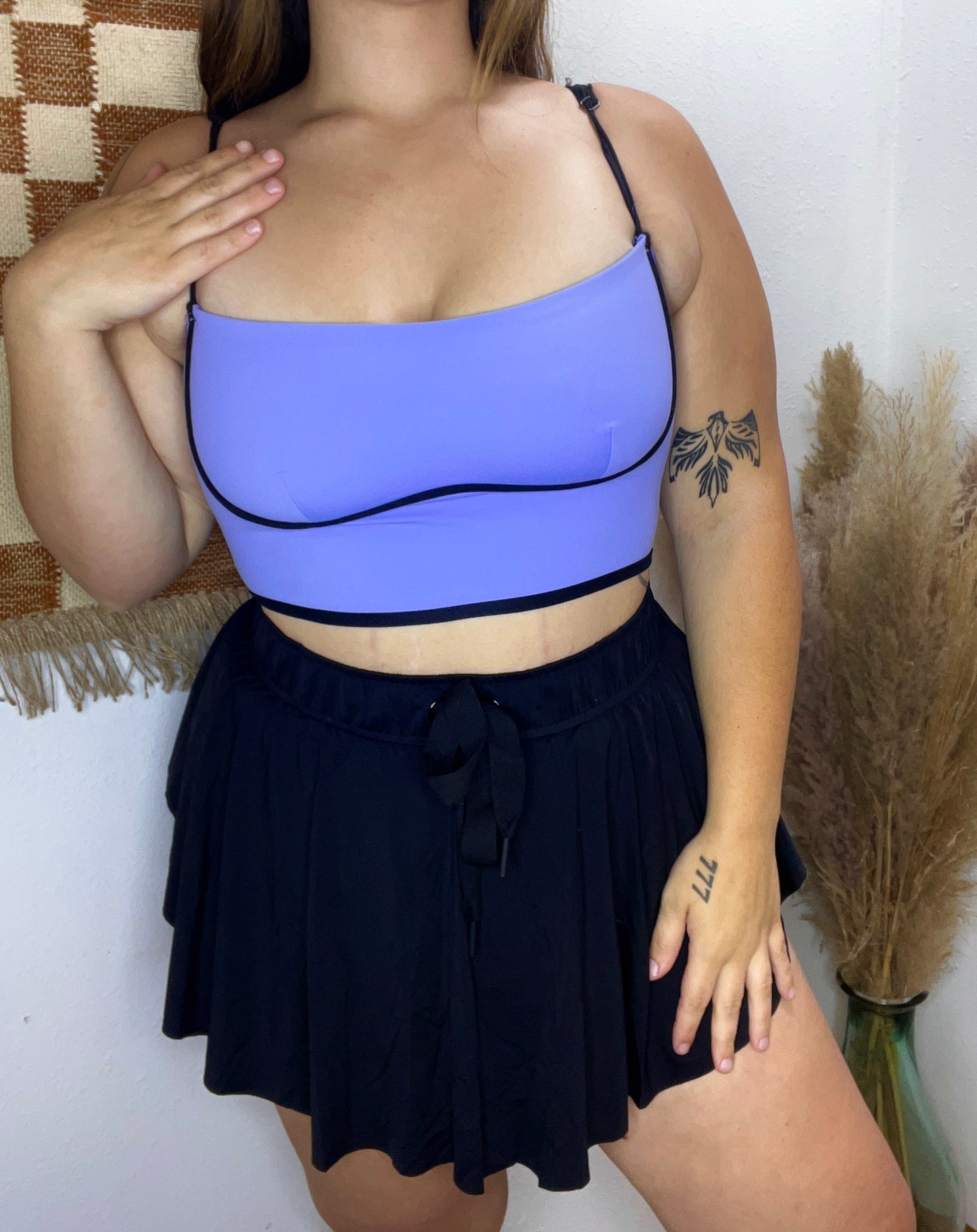 Periwinkle Sculpting Bra Tank