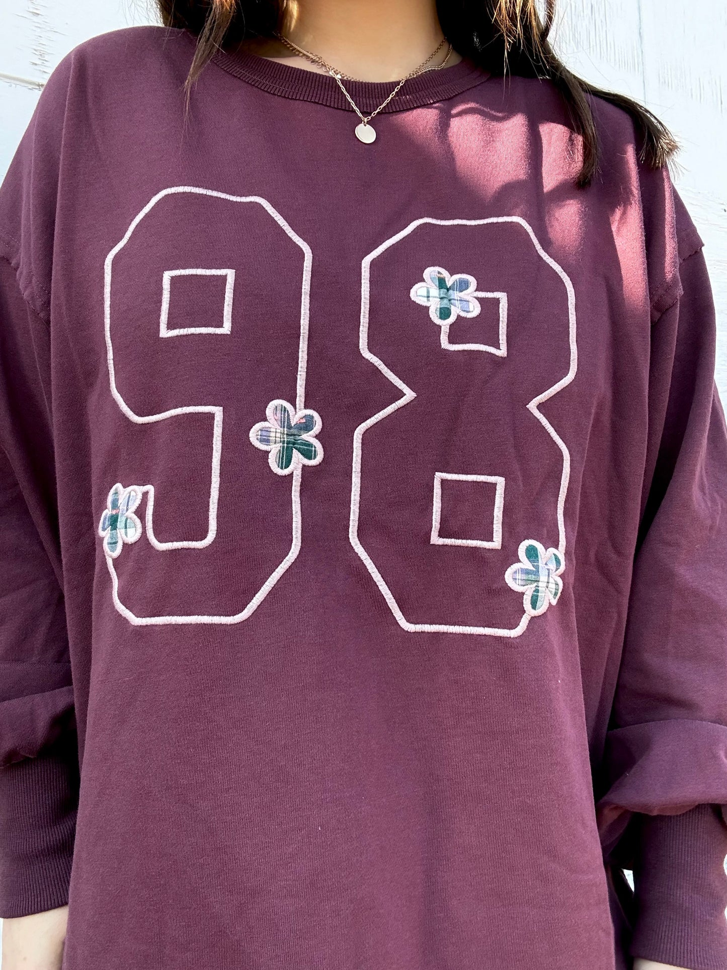 98 Jersey Plum Pullover