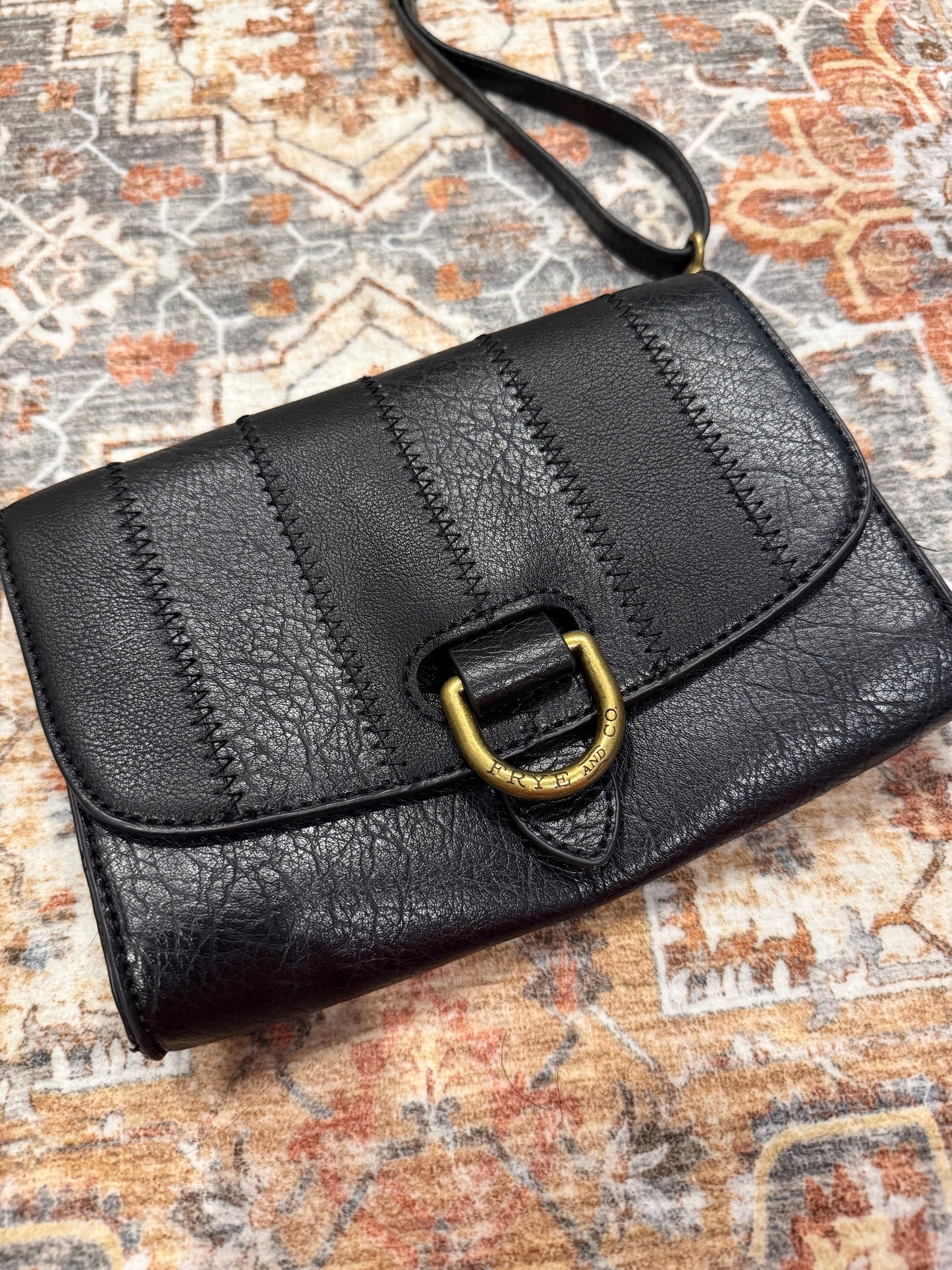 Frye & Co Leather Wristlet Crossbody