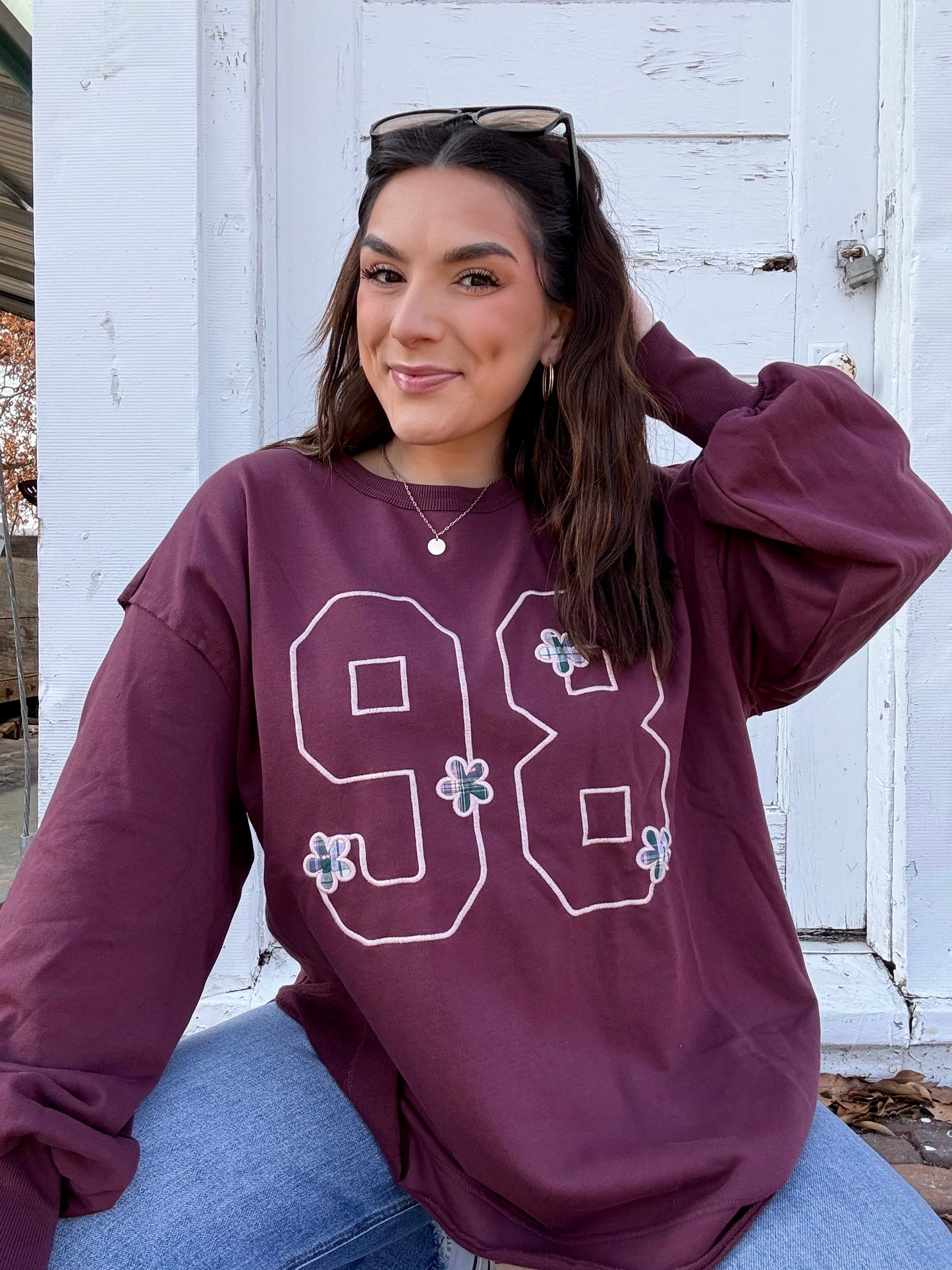 98 Jersey Plum Pullover