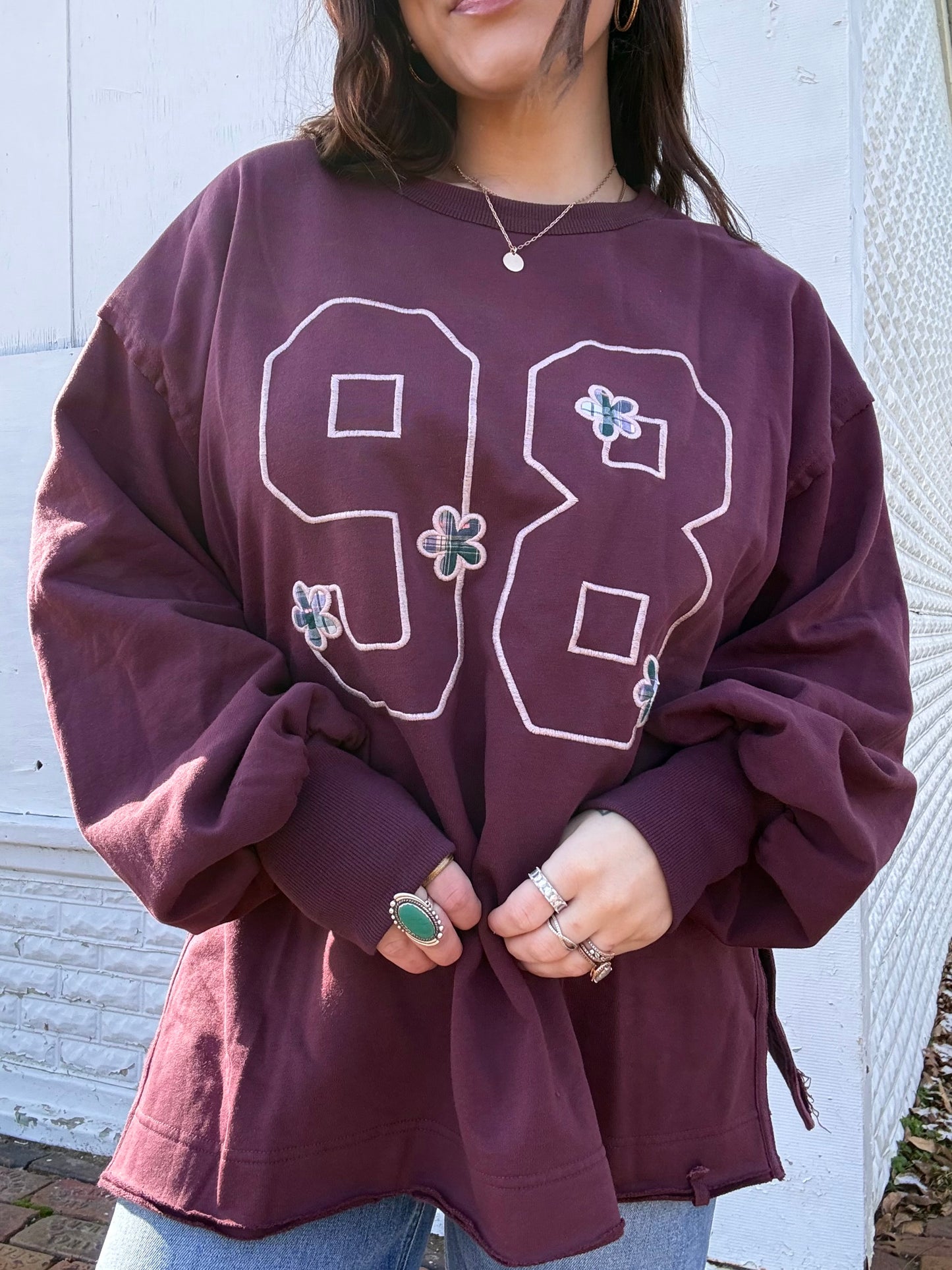 98 Jersey Plum Pullover