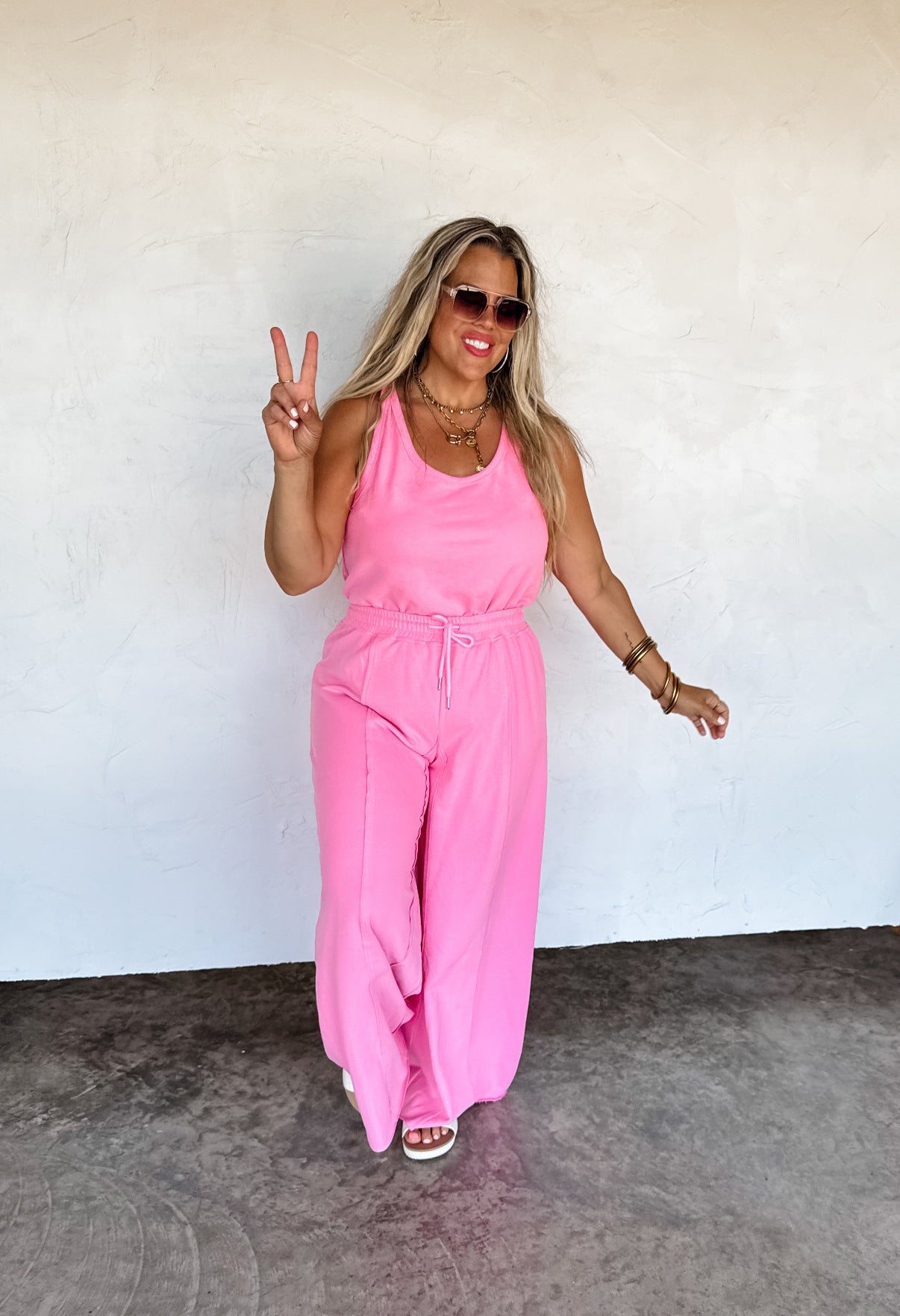 Jet Set Terry Romper