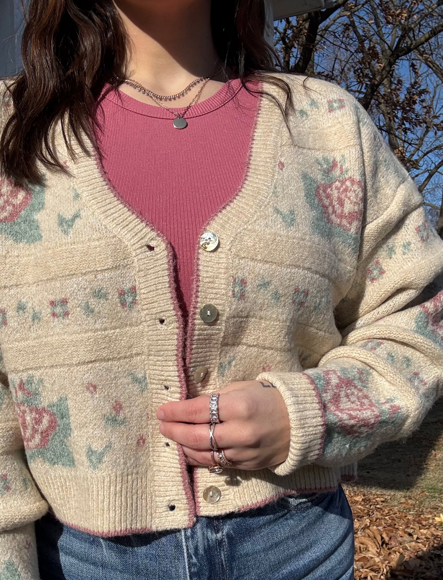 Hopeless Romantic Sweater Cardigan