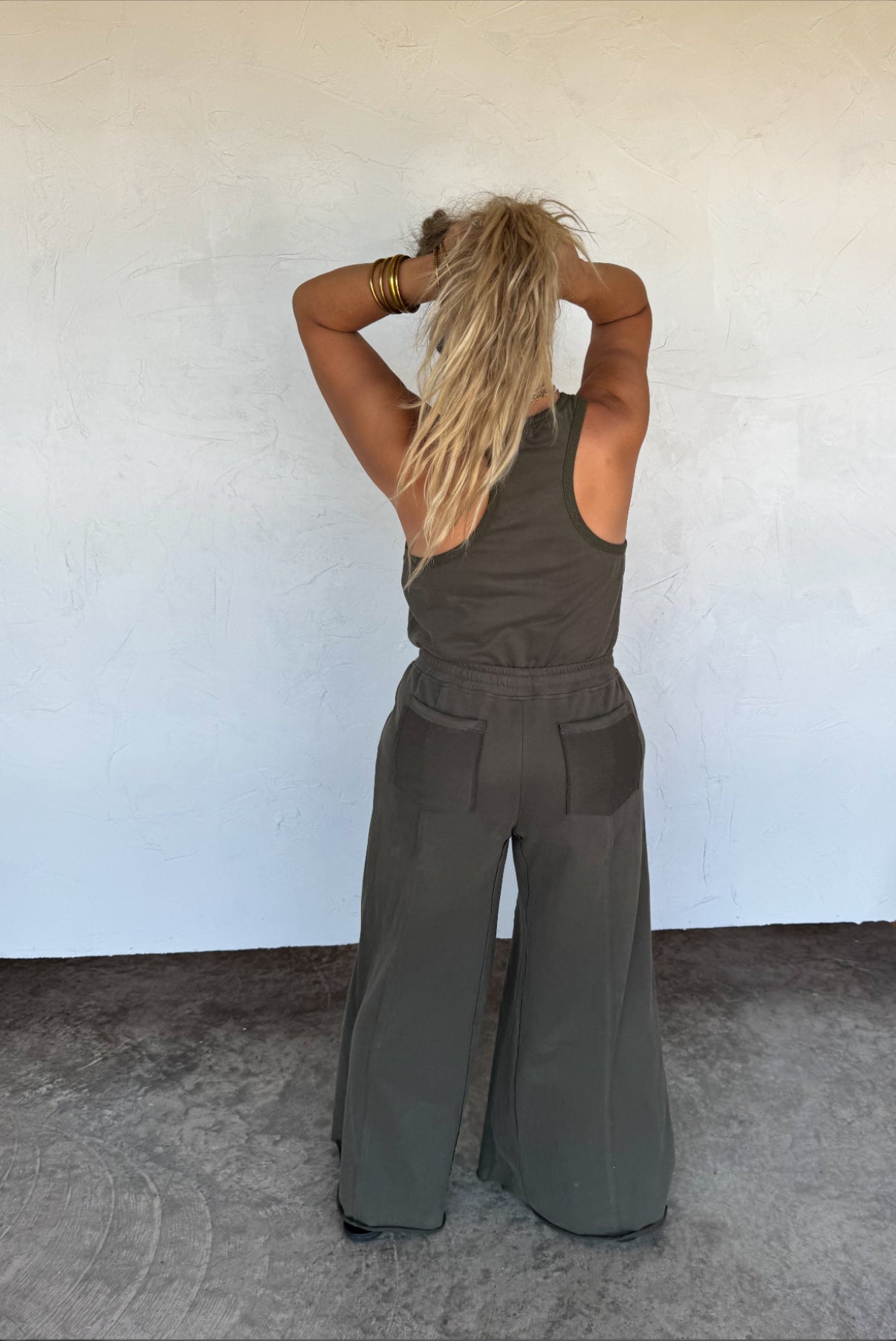 Jet Set Terry Romper