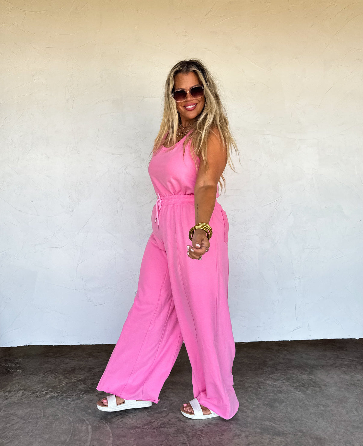 Jet Set Terry Romper