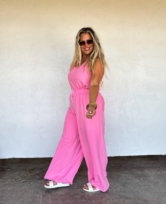 Jet Set Terry Romper