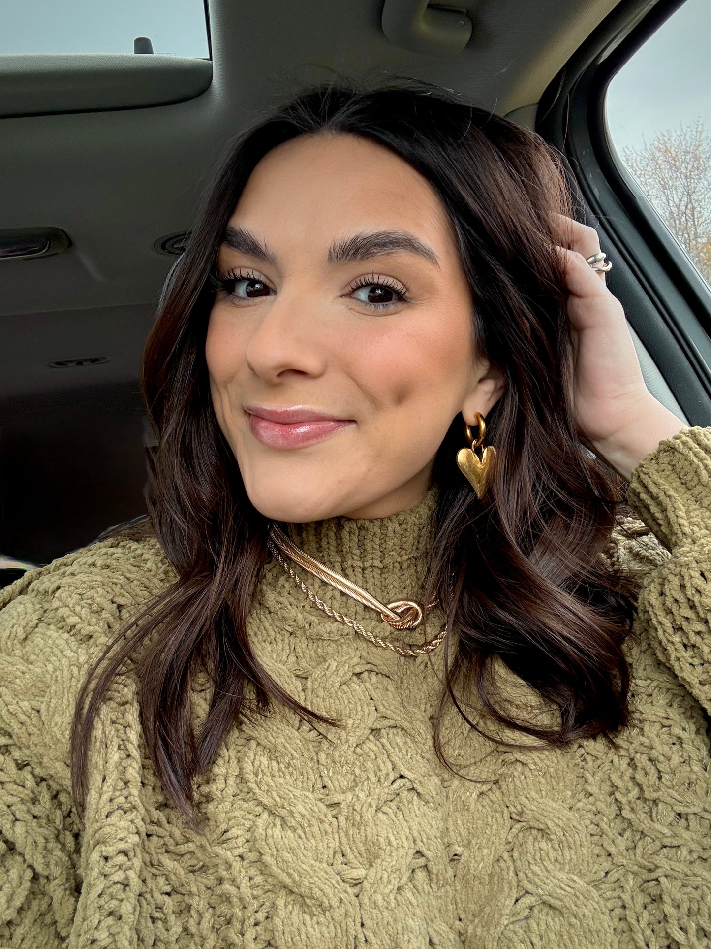 Vintage Vibes Moss Sweater