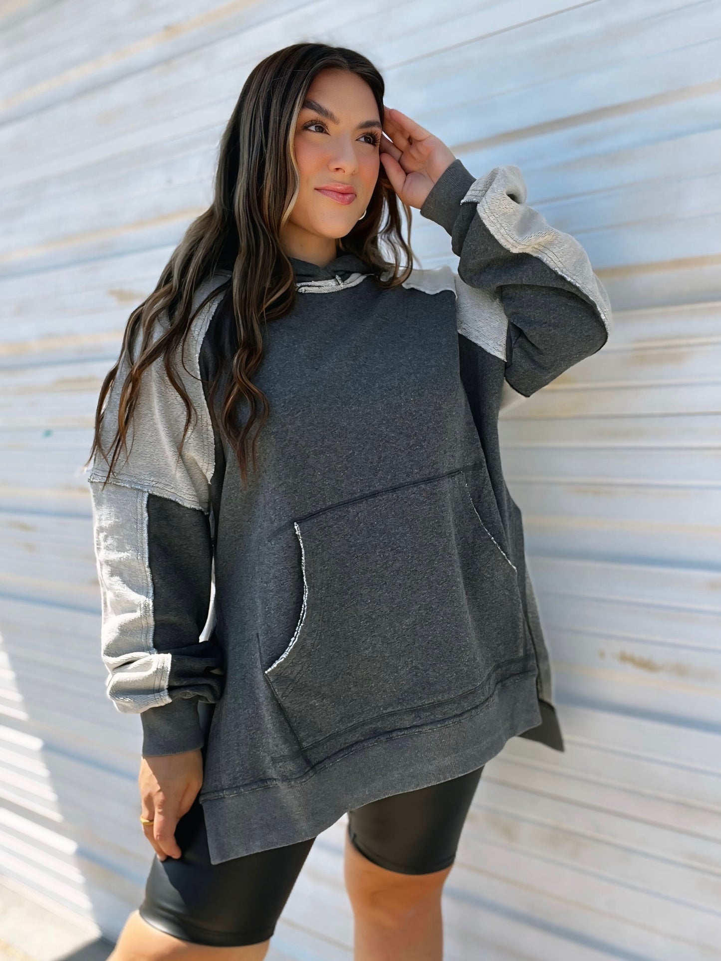 Unwind Colorblocked Hoodie