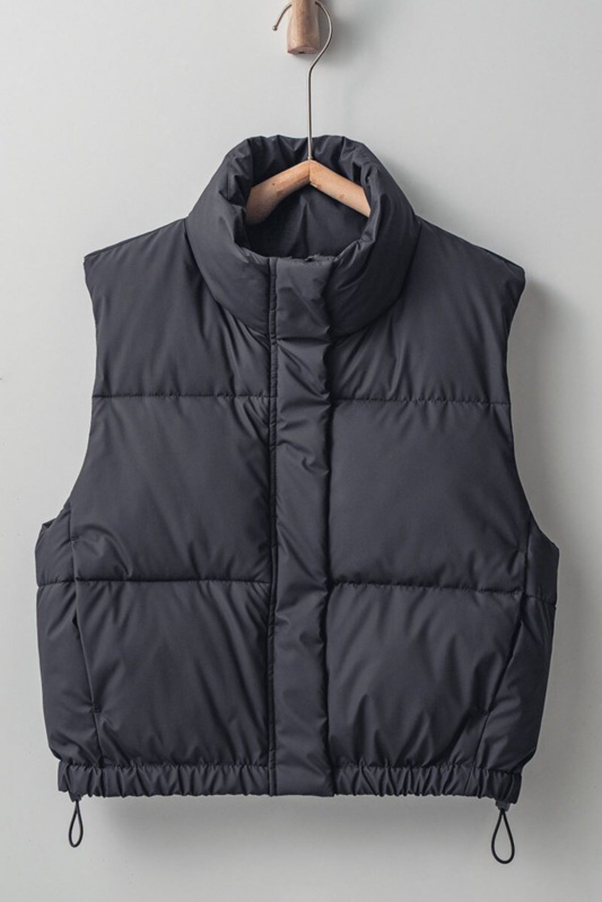 Cropped Puffer Vests