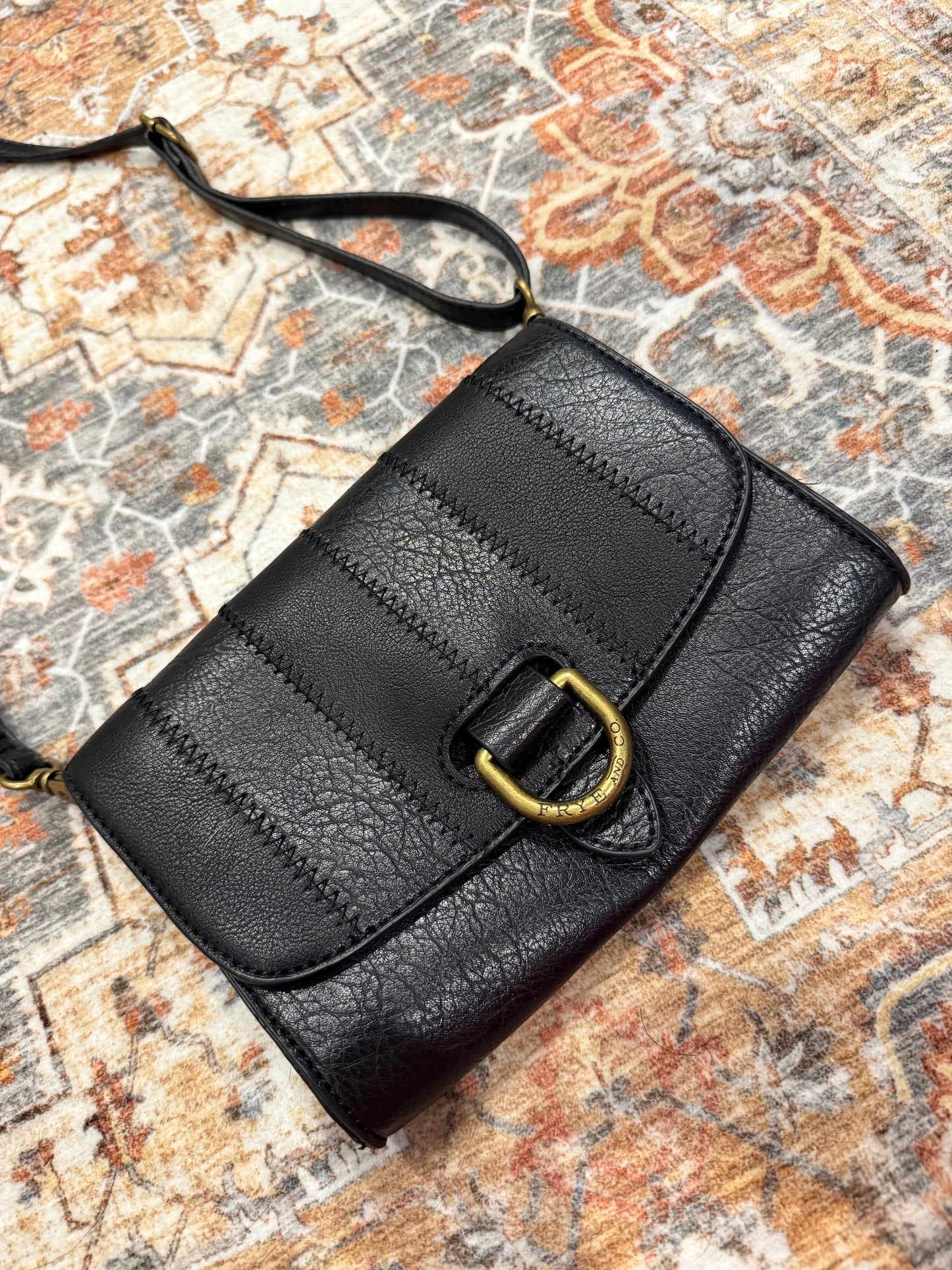 Frye & Co Leather Wristlet Crossbody