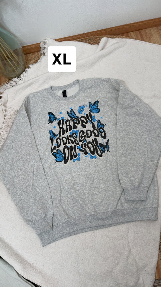 Butterfly Crewneck - XL