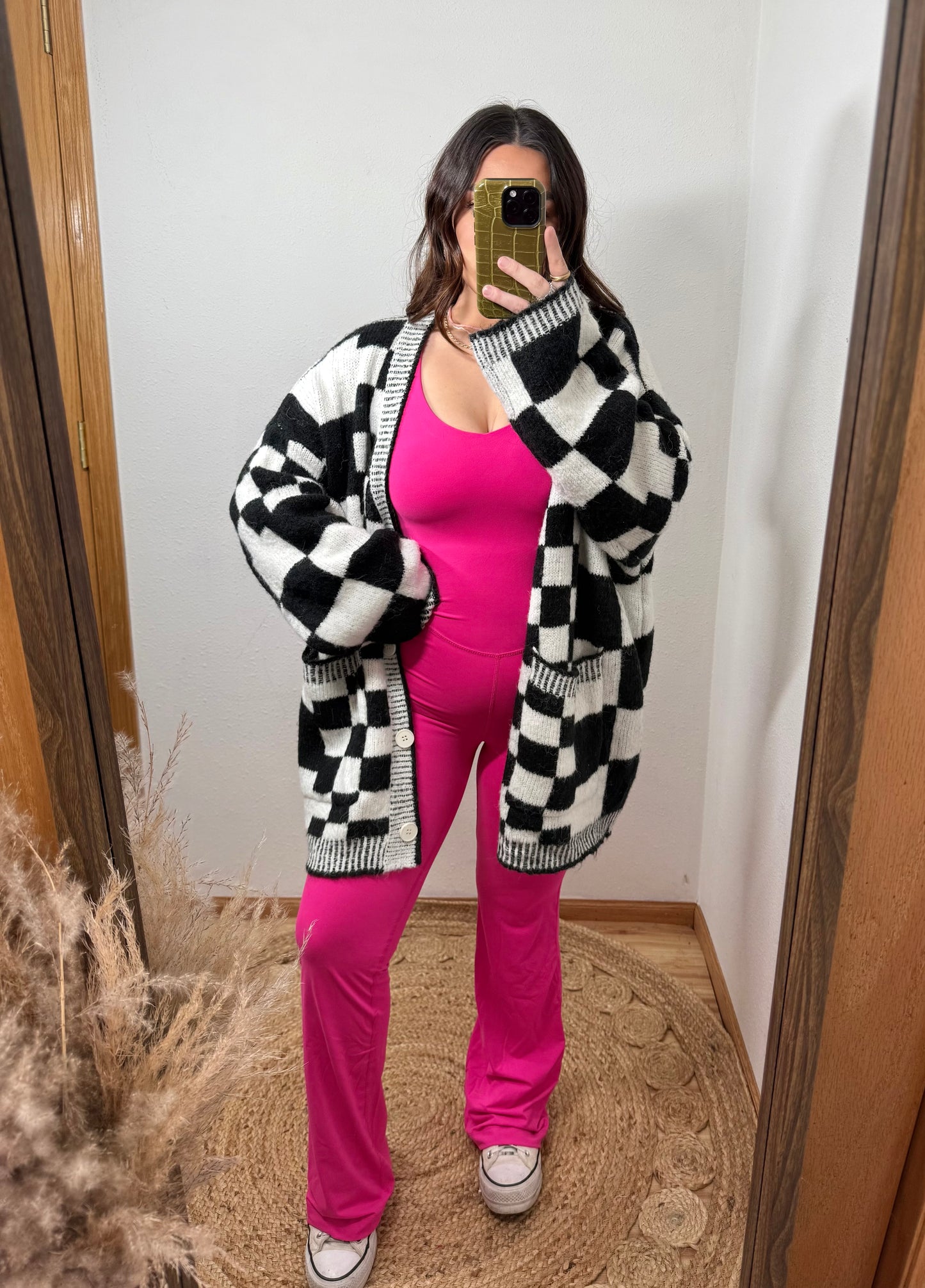 Comfort Awaits Flared Jumpsuit : Barbie Pink