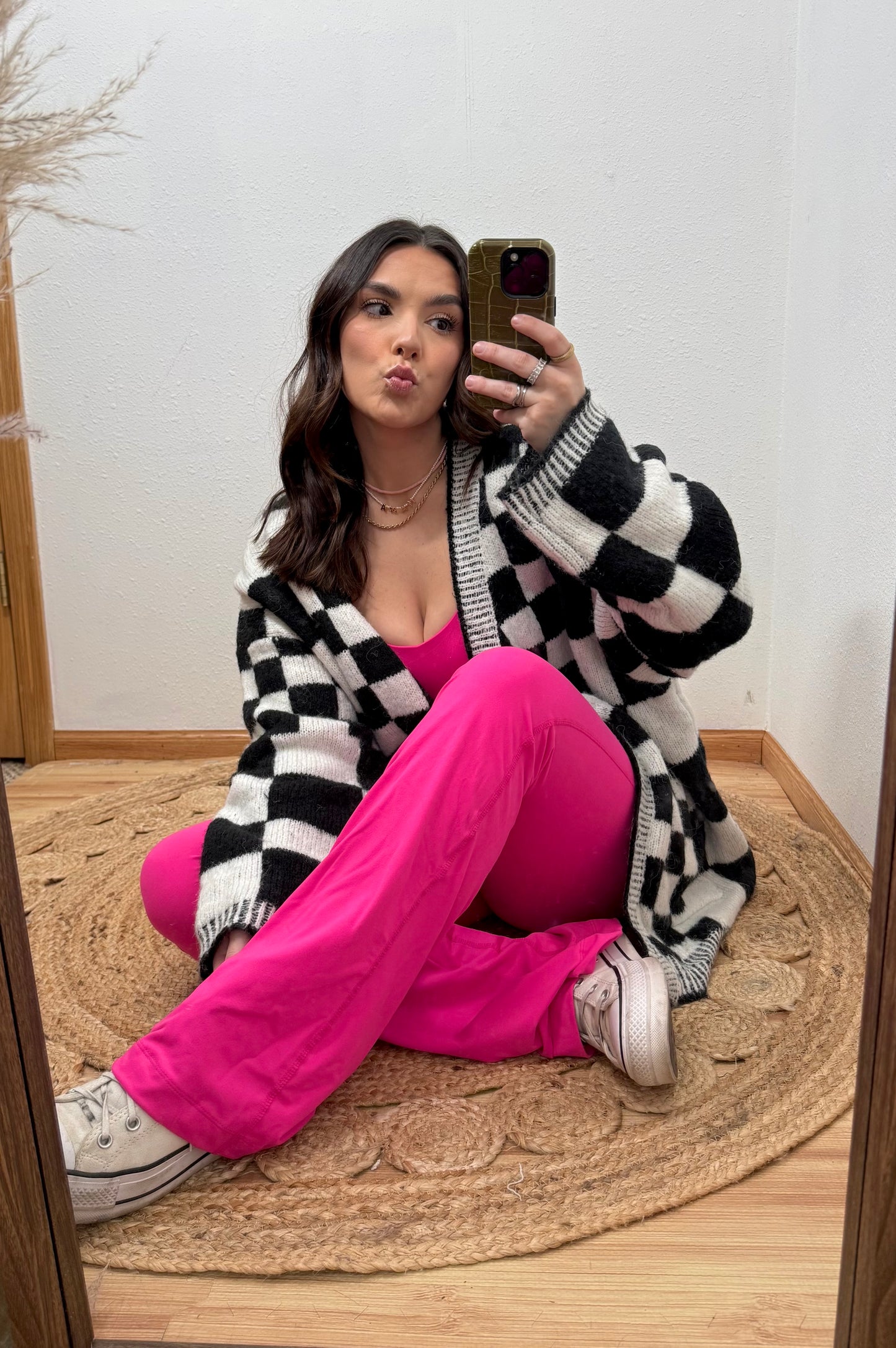 Comfort Awaits Flared Jumpsuit : Barbie Pink