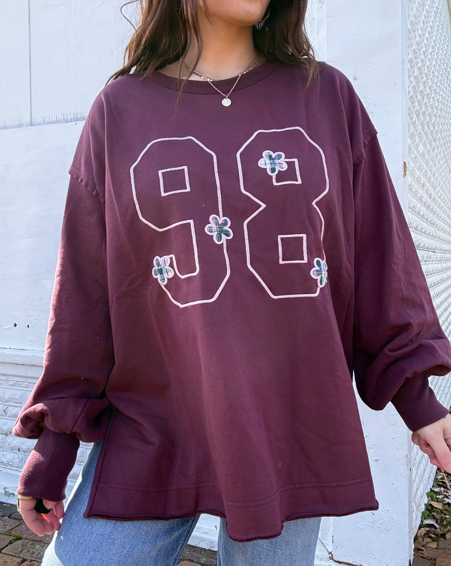 98 Jersey Plum Pullover