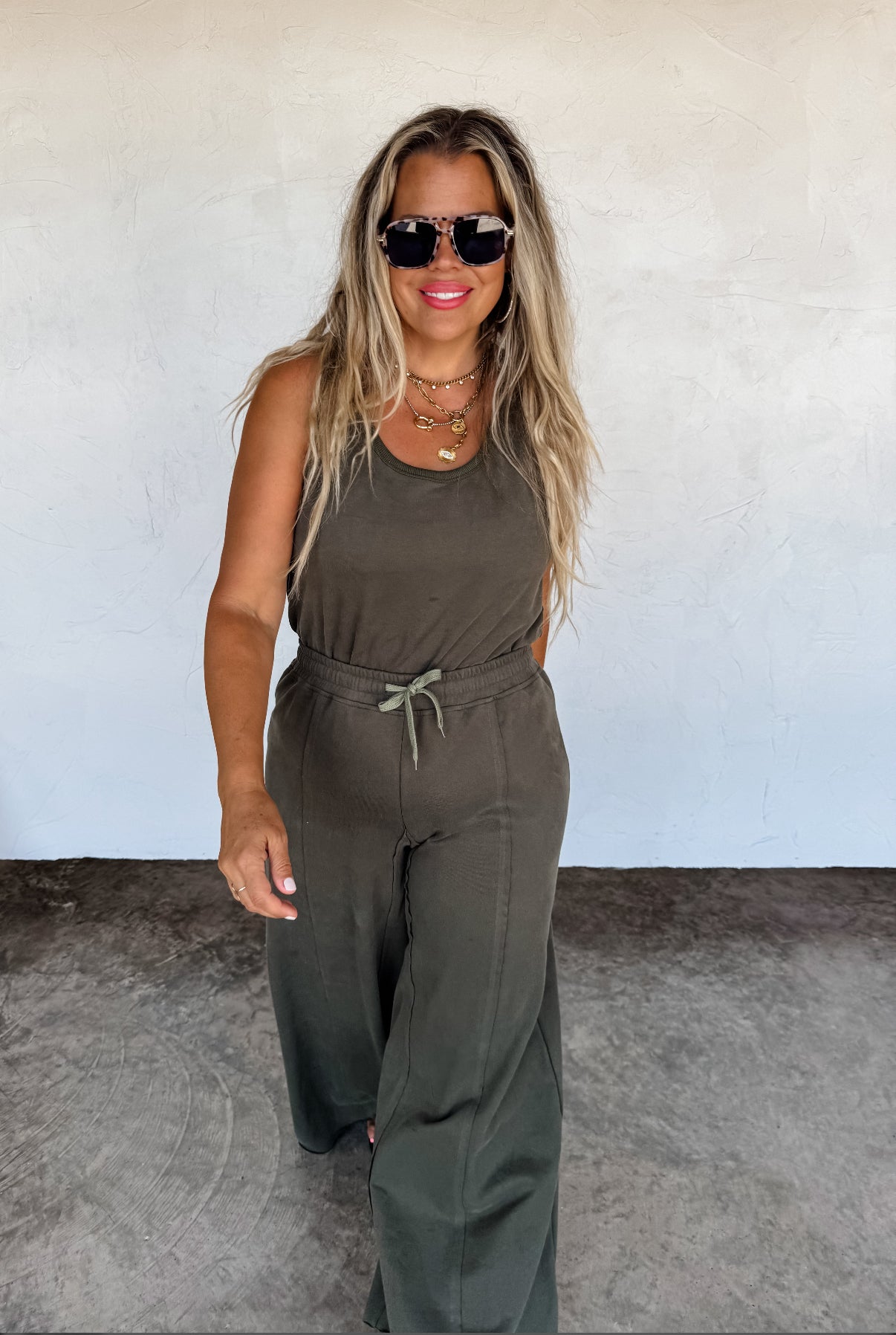 Jet Set Terry Romper