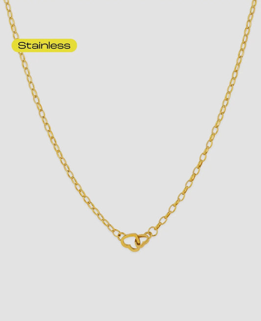 Linked Hearts Necklace